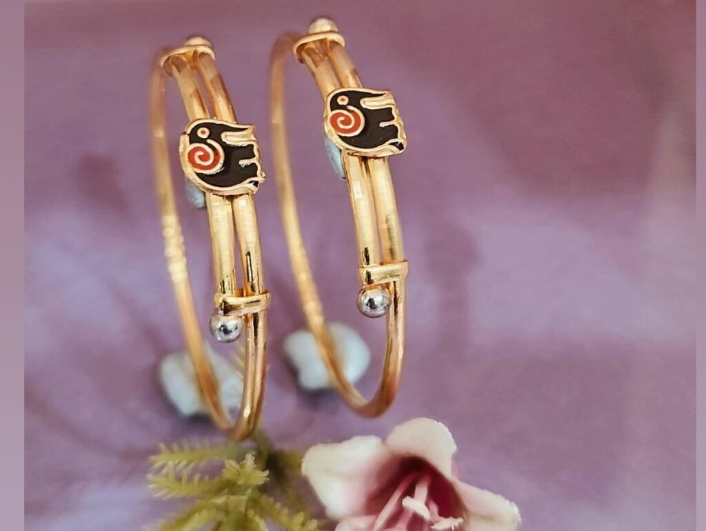 916 Gold Stunning Bachha Kadli BB-452