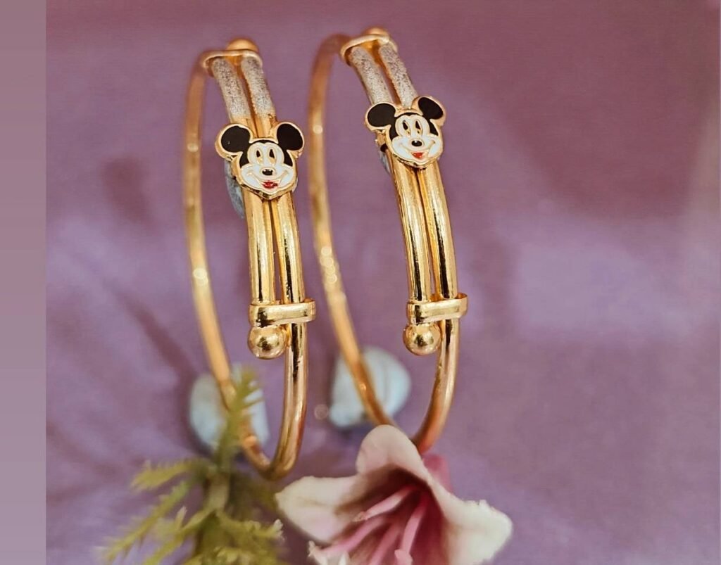 916 Gold Beautiful Bachha Kadli BB-453