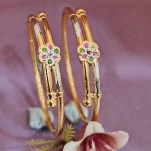 916 Gold Simple  Bachha Kadli BB-457