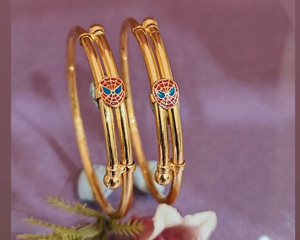 916 Gold Handmade Bachha Kadli BB-459