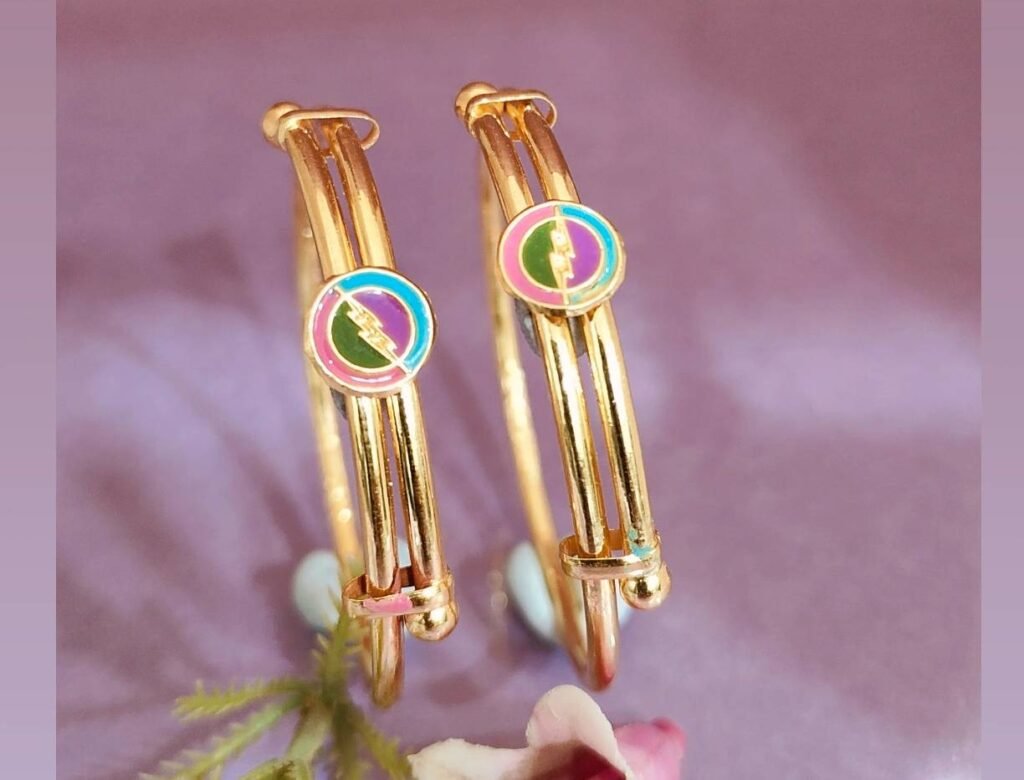 916 Gold Stylish Bachha Kadli BB-467