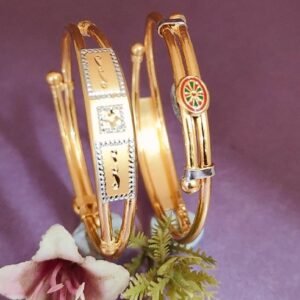 916 Gold Hallmarked Bachha Kadli BB-482