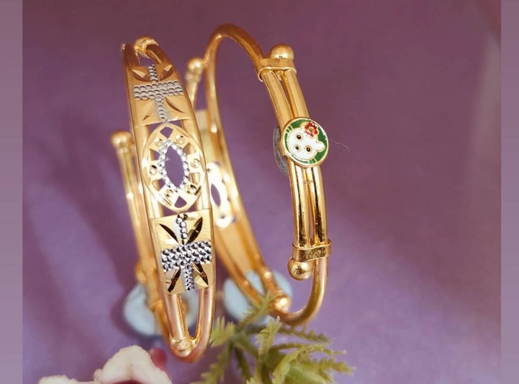 916 Gold Modern Bachha Kadli BB-483