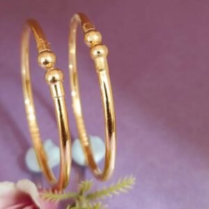 916 Gold Indian Design Bachha Kadli BB-488