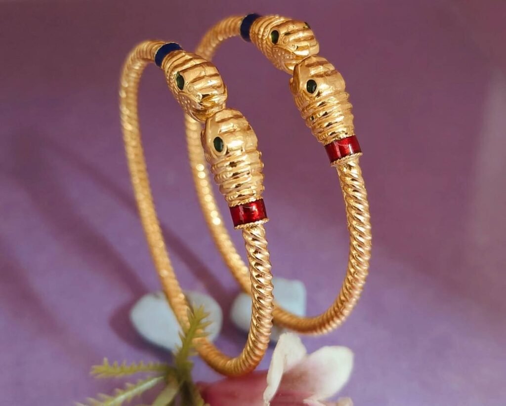 916 Gold Stylish Bachha Kadli BB-491