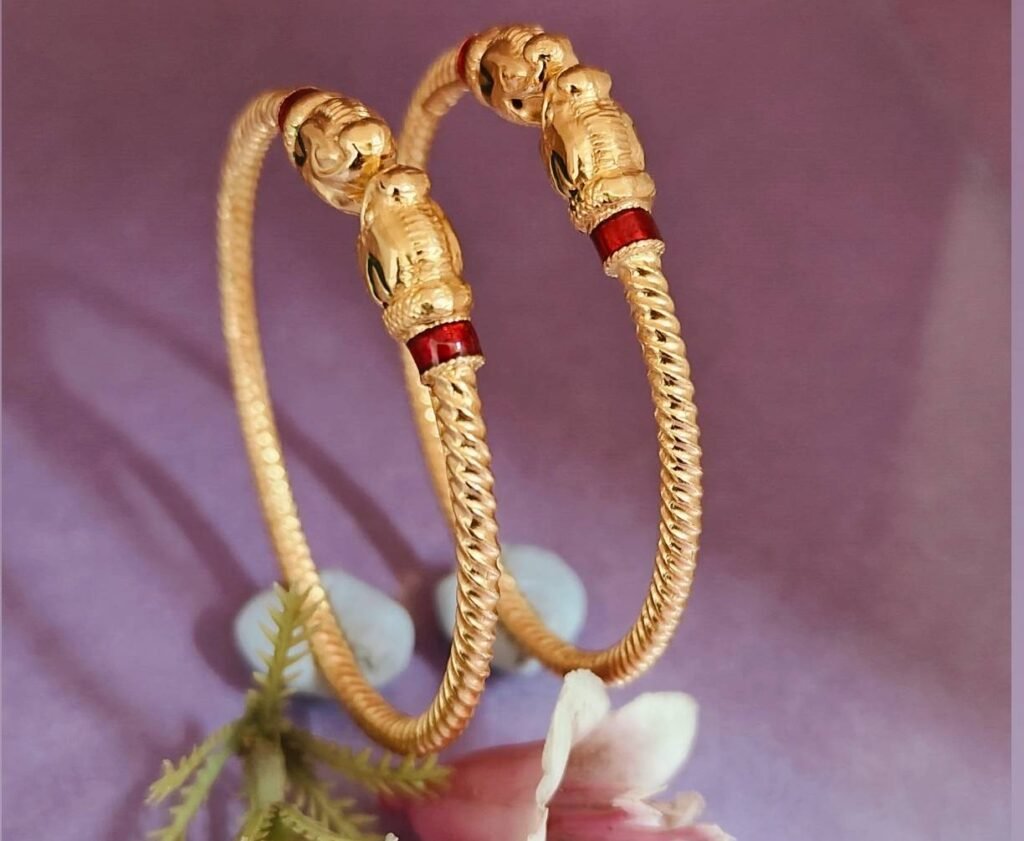 916 Gold Beautiful Bachha Kadli BB-493