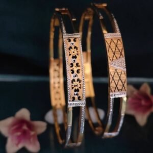 916 Gold Classic Double Pipe Kadli DP-005