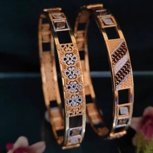 916 Gold Trending Double Pipe Kadli DP-034