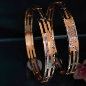 916 Gold Royal  Double Pipe Kadli DP-046