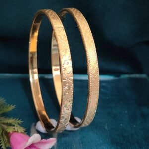 916 Gold Handmade Double Pipe Kadli DP-115