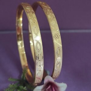 916 Gold Handmade Double Pipe Kadli DP-189