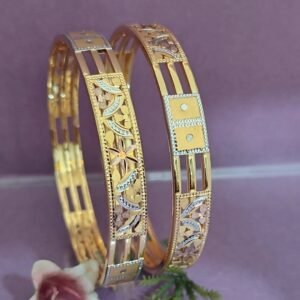 916 Gold Trending Double Pipe Kadli DP-214