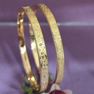 916 Gold Handmade Double Pipe Kadli DP-267