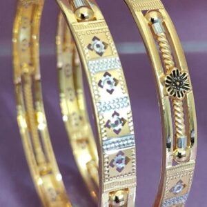 916 Gold Classic Double Pipe Kadli DP-281