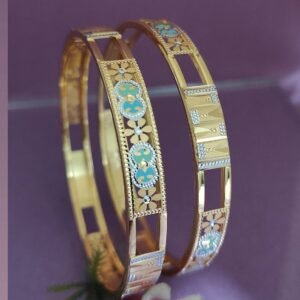 916 Gold Trending Double Pipe Kadli DP-298