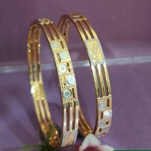 916 Gold Classic Double Pipe Kadli DP-362