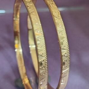 916 Gold Trending Double Pipe Kadli DP-386