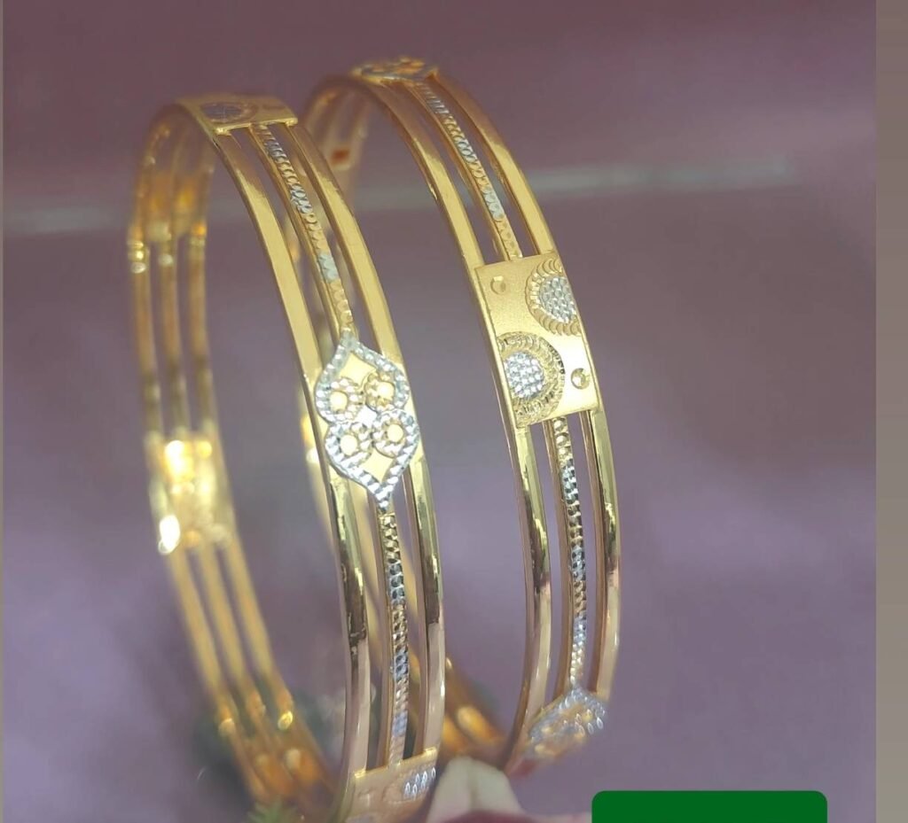 916 Gold Classic Double Pipe Kadli DP-405