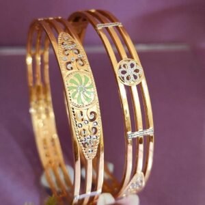 916 Gold Classic Double Pipe Kadli DP-441