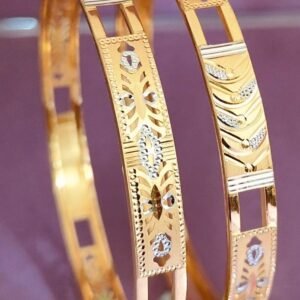 916 Gold Classic Double Pipe Kadli DP-479