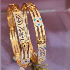 916 Gold Classic Double Pipe Kadli DP-583