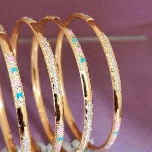 916 Gold Four Pipe Kadli FP-042