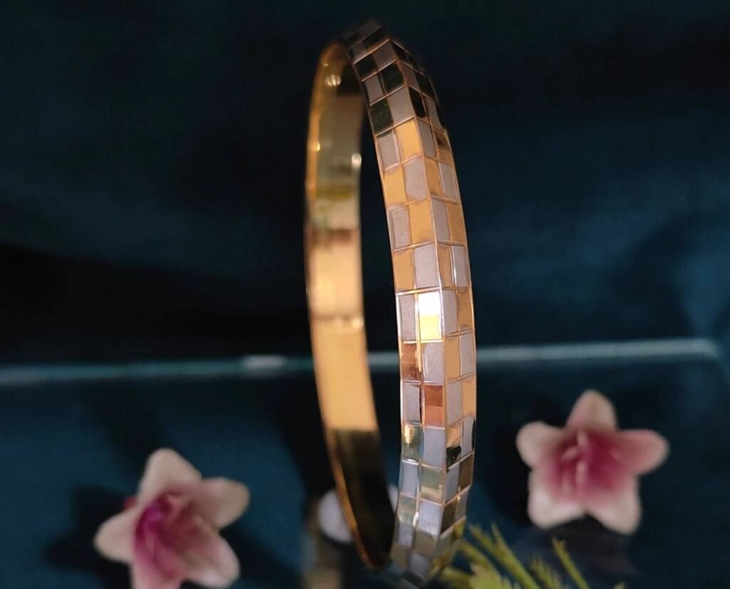 916 Gold Fancy Gent’s Bracelet GB-003