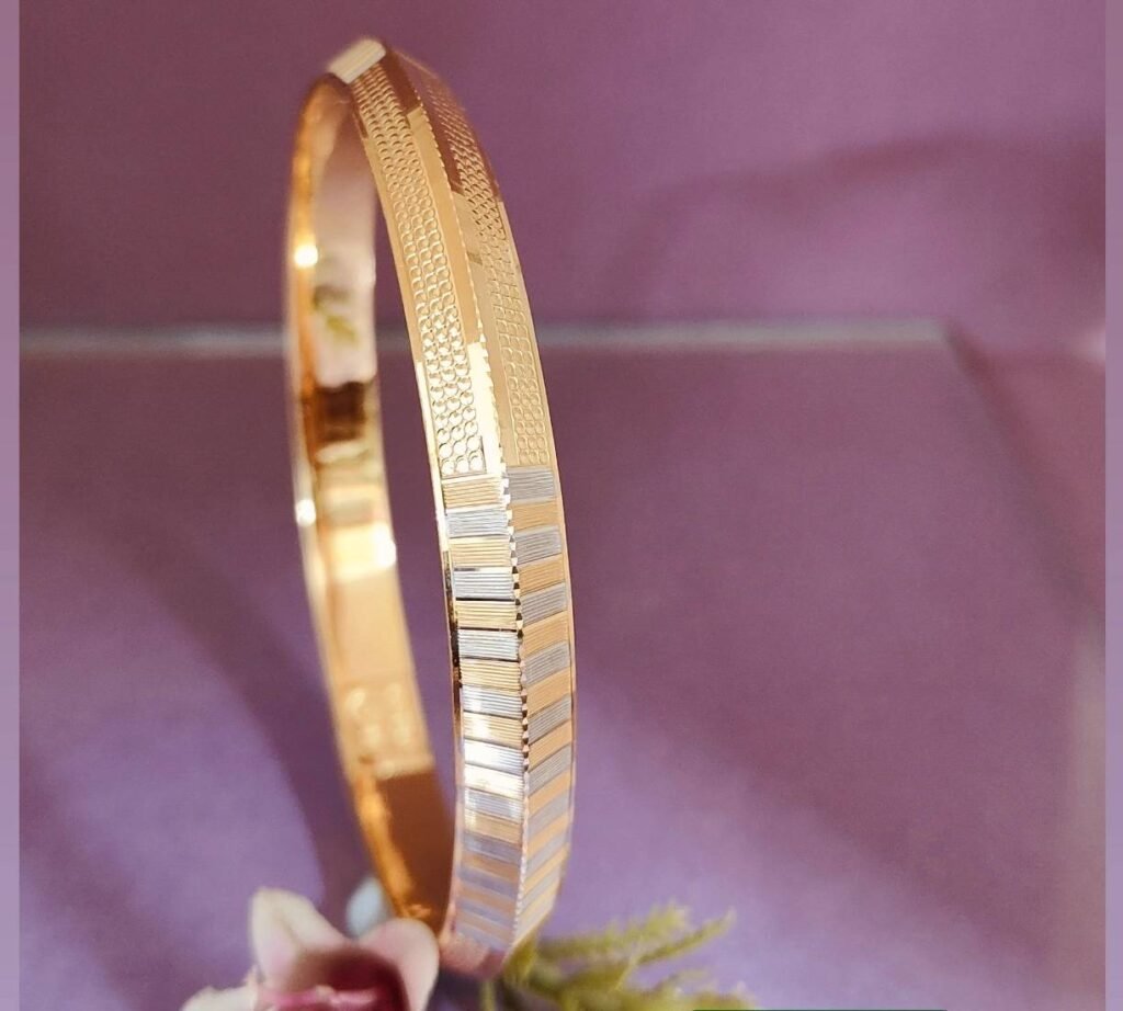 916 Gold Indian Design Gent’s Bracelet GB-101