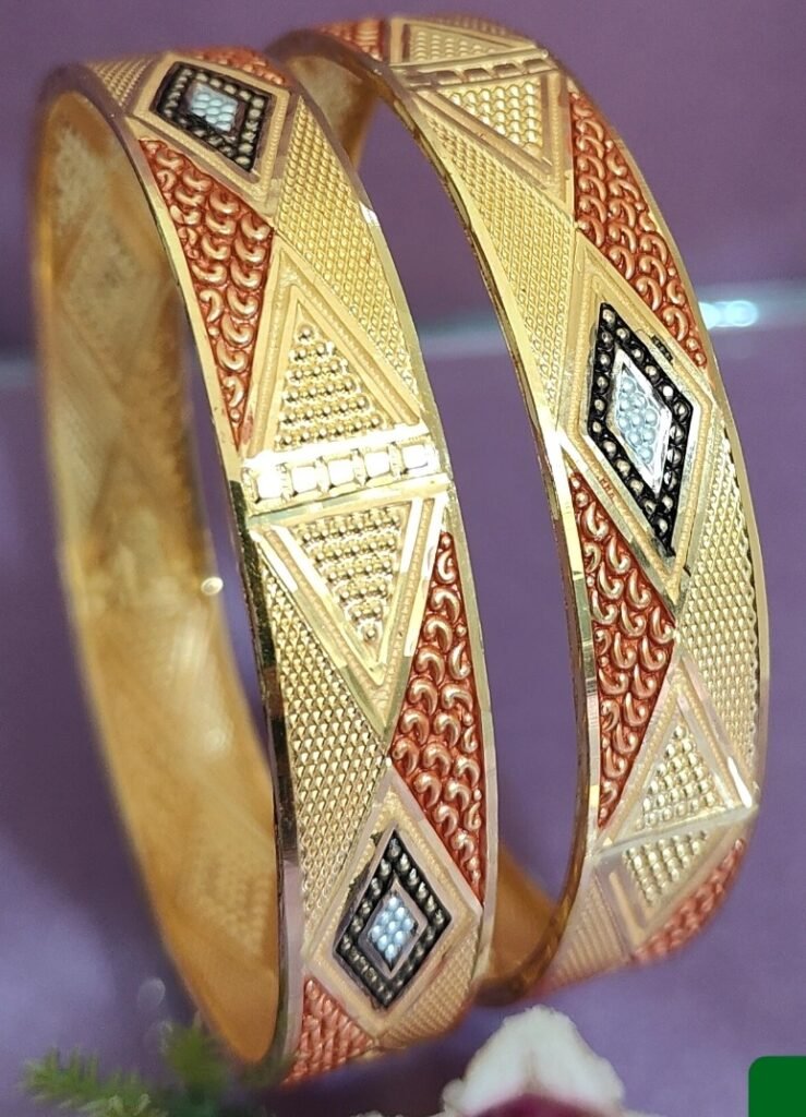 916 Gold Hallmarked Kalkatti Patla KP-079