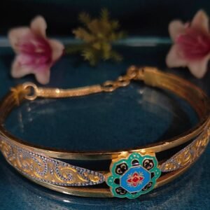 916 Gold Fancy Ladies Bracelet LB-001