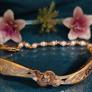 916 Gold Modern Ladies Bracelet LB-004