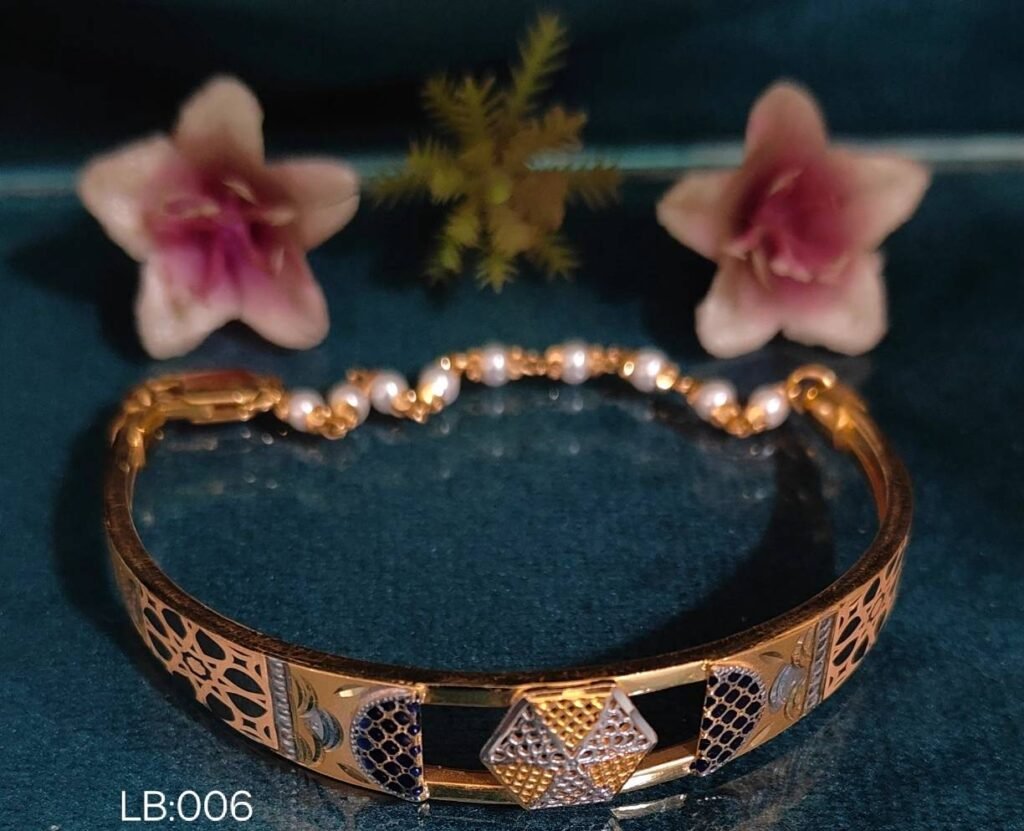 916 Gold Delicate Ladies Bracelet LB-006