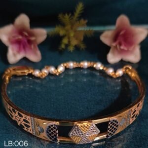916 Gold Delicate Ladies Bracelet LB-006