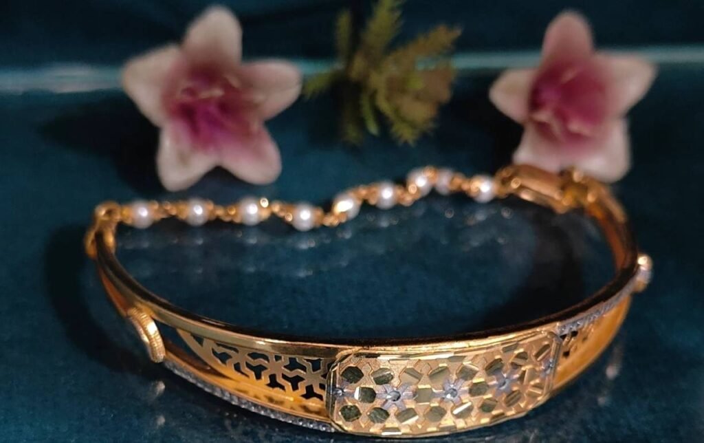916 Gold Royal Ladies Bracelet LB-007