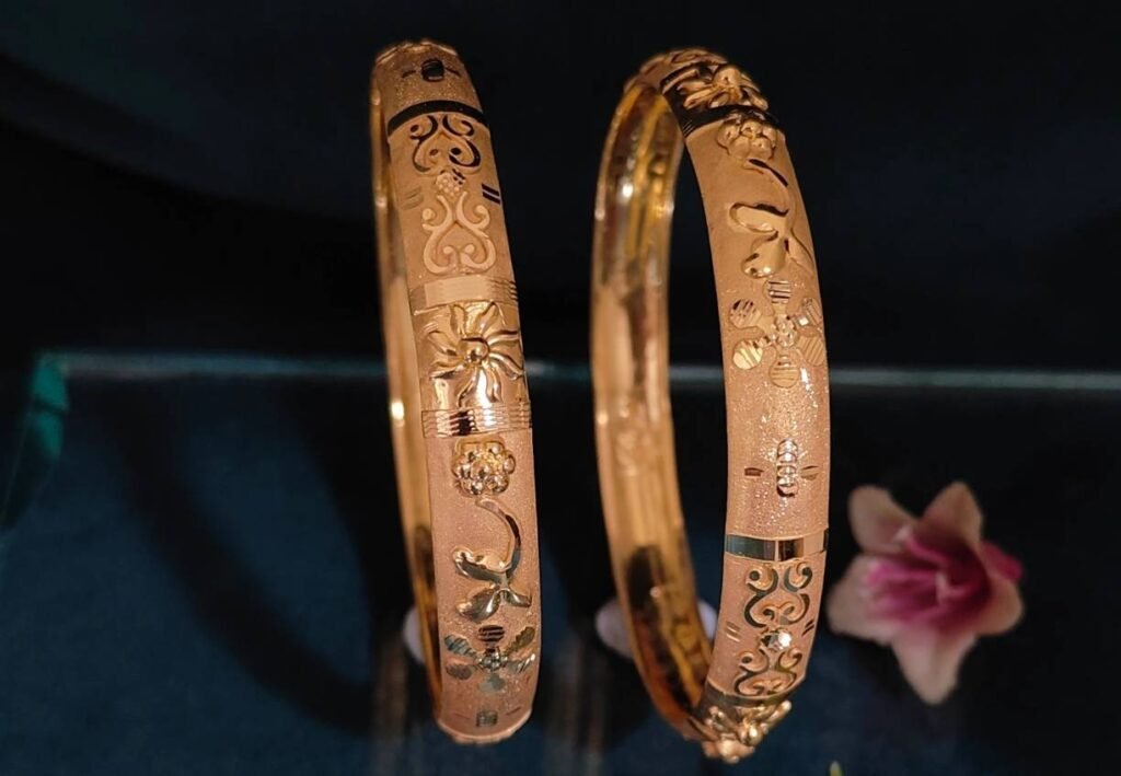 916 Gold Fancy Half Round Patla PP-001