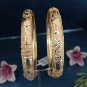 916 Gold Hallmarked Half Round Patla PP-004