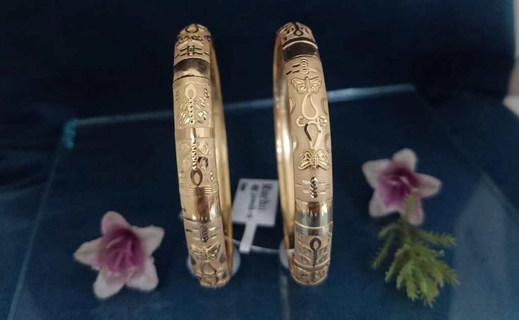 916 Gold Modern Half Round Patla PP-005