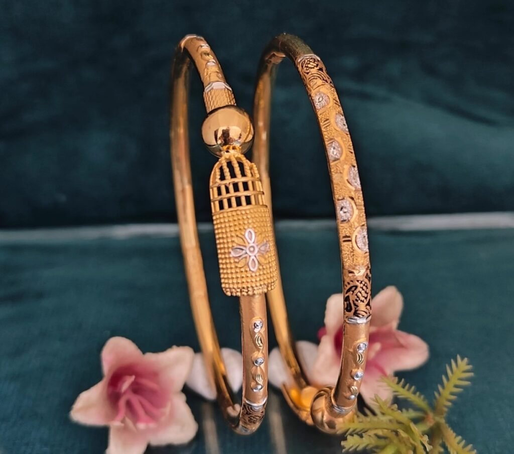 916 Gold Royal Single Pipe Kadli SP-007