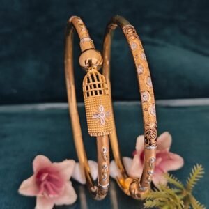 916 Gold Royal  Single Pipe Kadli SP-007