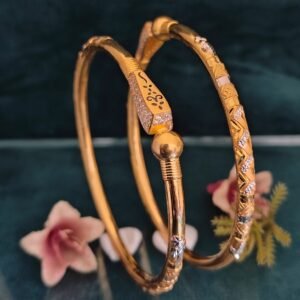 916 Gold Royal  Single Pipe Kadli SP-045