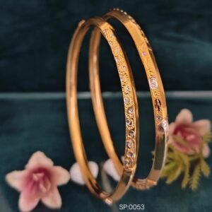 916 Gold Trending Single Pipe Kadli SP-053