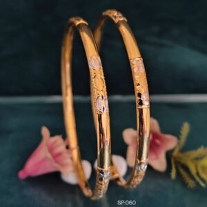 916 Gold Hallmarked Single Pipe Kadli SP-060