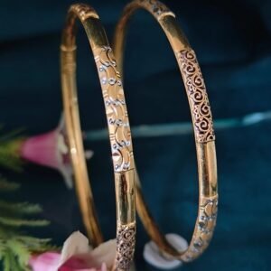 916 Gold Daily Wear Single Pipe Kadli SP-153