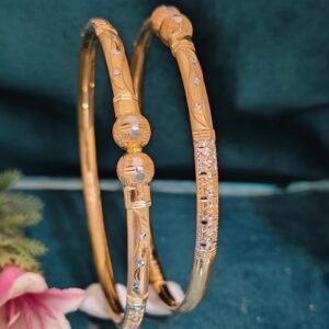 916 Gold Handmade Single Pipe Kadli SP-177