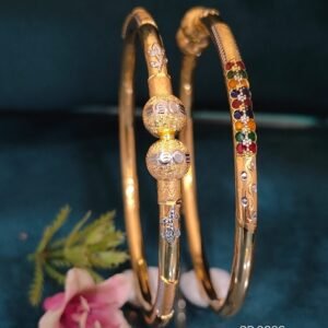 916 Gold Unique  Single Pipe Kadli SP-283