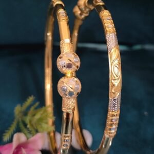 916 Gold Handmade Single Pipe Kadli SP-288