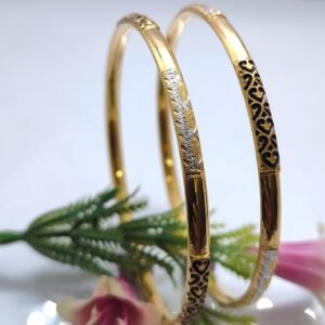 916 Gold Classy  Single Pipe Kadli SP-307