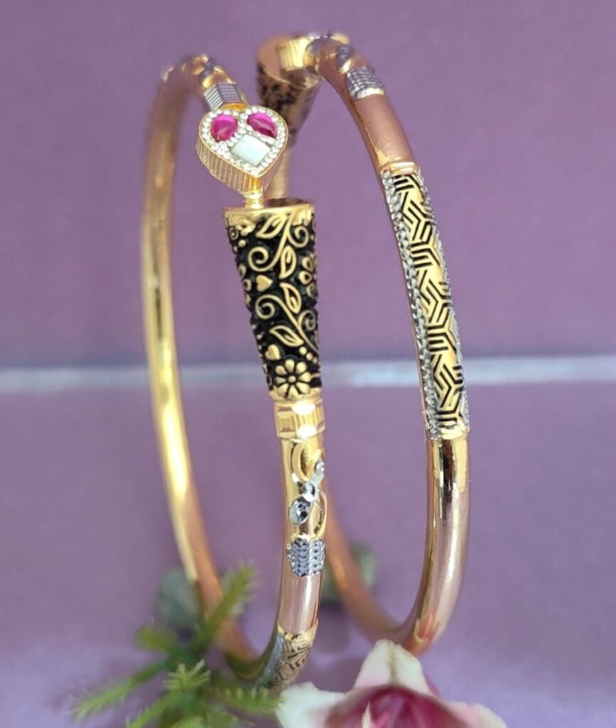 916 Gold Classic Single Pipe Kadli SP-375