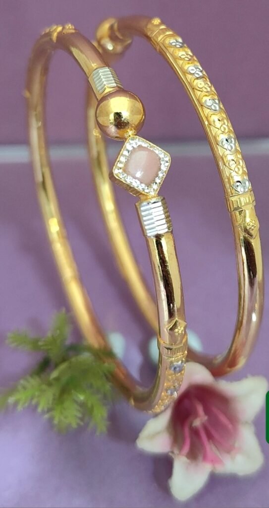916 Gold Royal Single Pipe Kadli SP-438