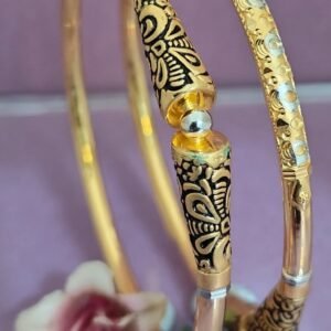 916 Gold Unique  Single Pipe Kadli SP-445